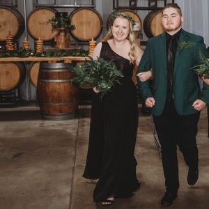 Large bridesmaid dress